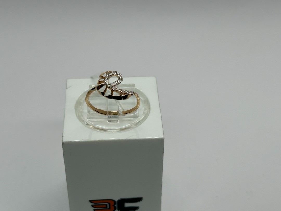 КОЛКМИ585 КОЛЬЦО С КАМНЯМИ (Au 585)