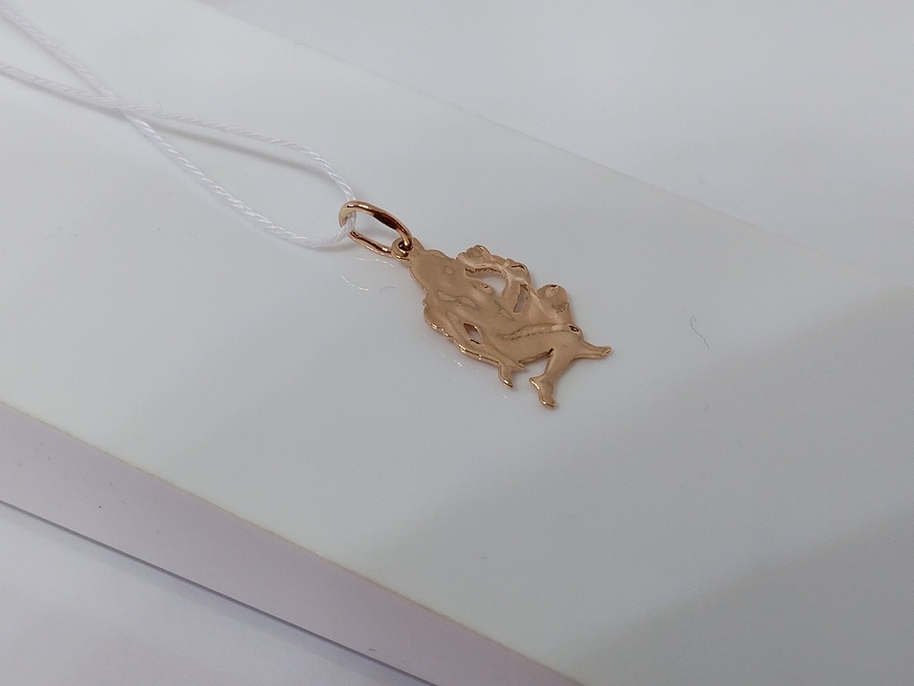 ПОДВЕСКА ЗНАК ЗОДИАКА ДЕВА Au 585