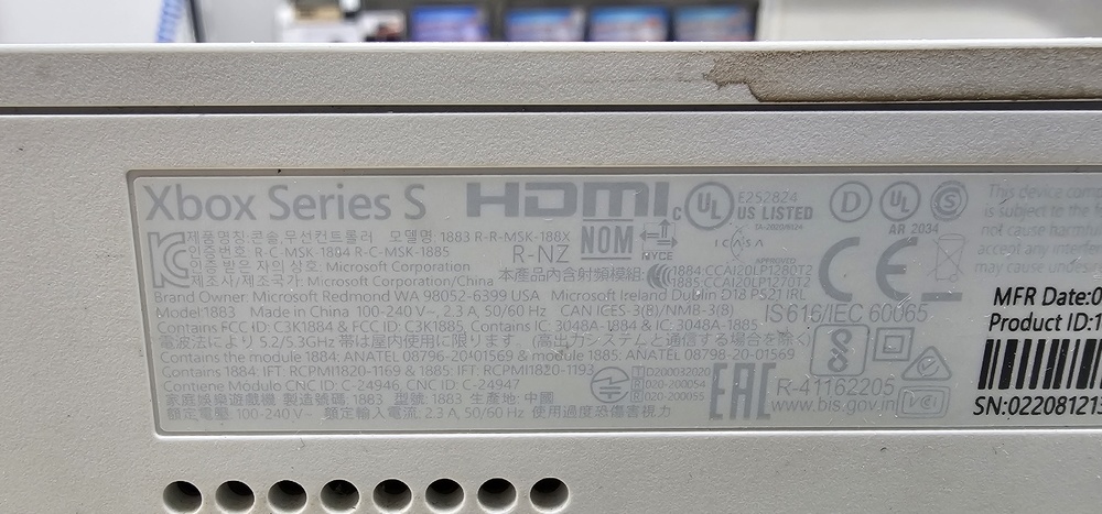 Игровая приставка Xbox Series S 512Gb SSD