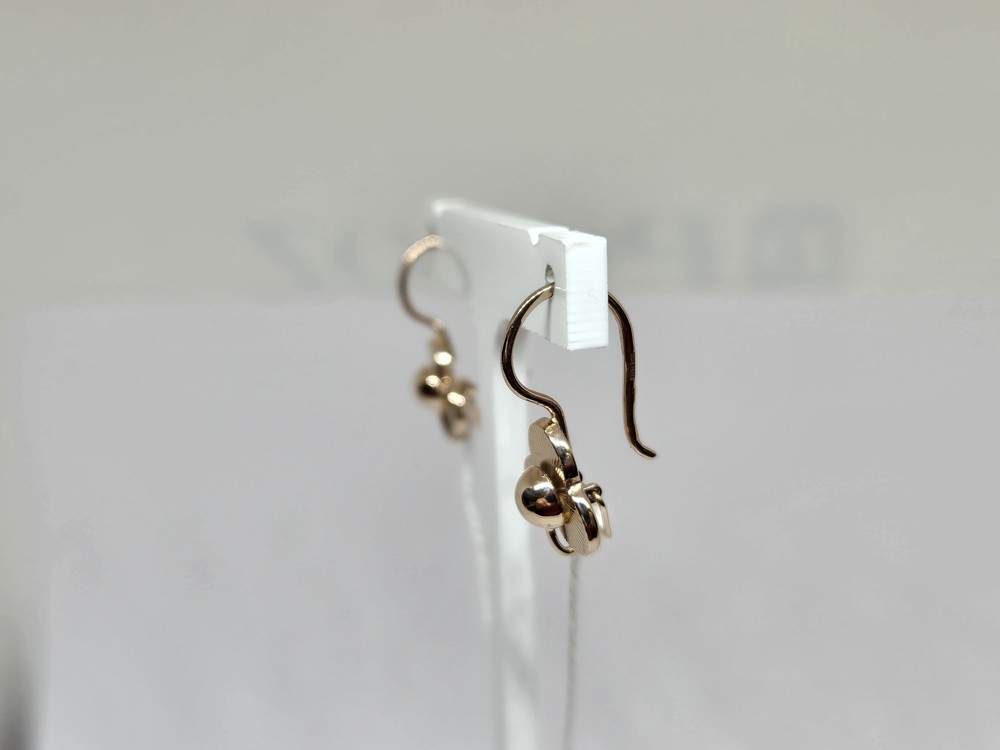 СБКМ583 СЕРЬГИ БЕЗ КАМНЯ (Au 583)