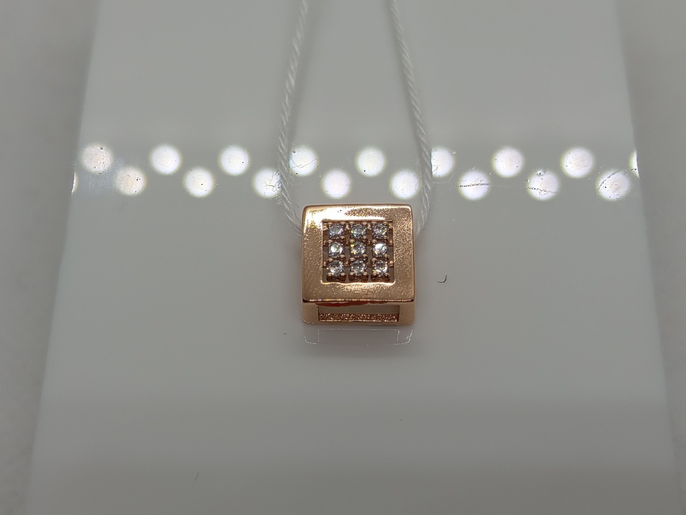 ПОДКМИ585 ПОДВЕСКА С КАМНЯМИ (Au 585)