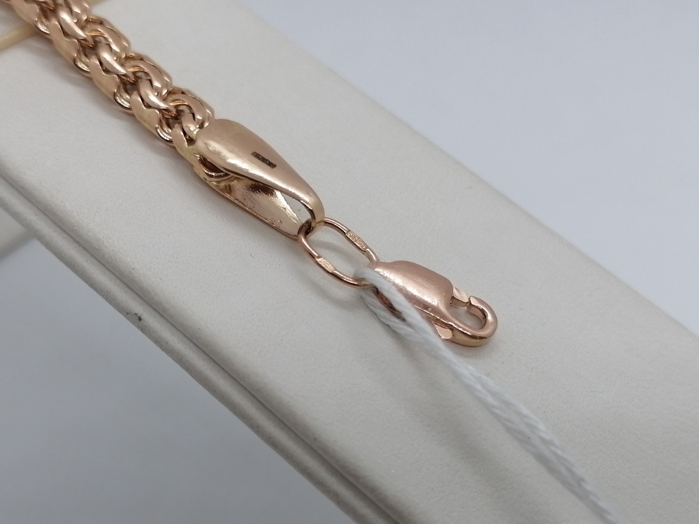 БЛБ585 БРАСЛЕТ ПОЛНОВЕСНЫЙ Бисмарк (Au 585)