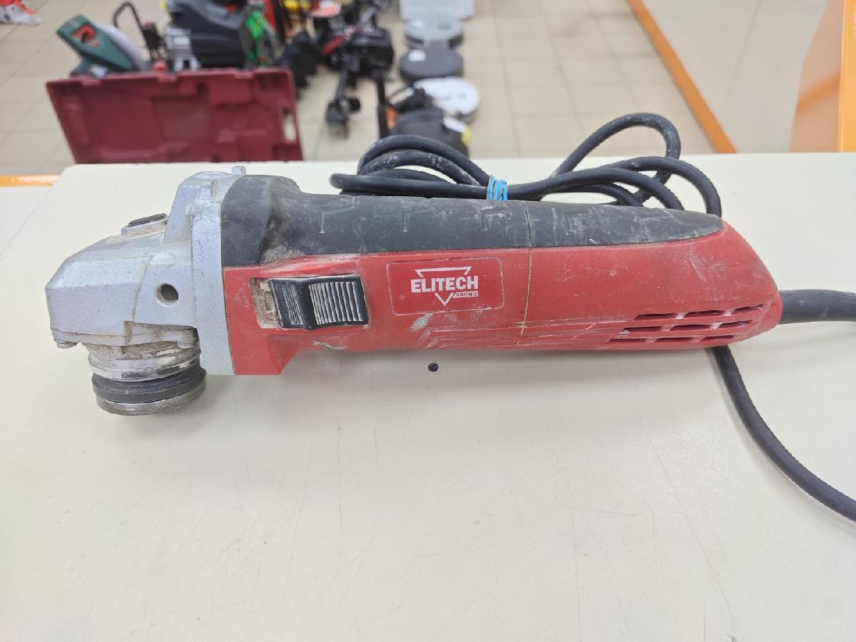 Угловая шлифмашина Elitech МШУ 0912 Промо; 900 Вт, 11000 об/мин, 125 мм