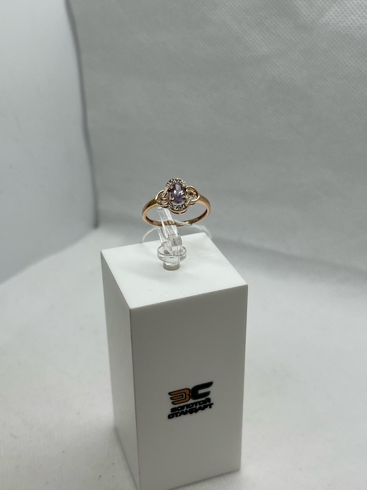 КОЛКМИ585 КОЛЬЦО С КАМНЯМИ (Au 585)