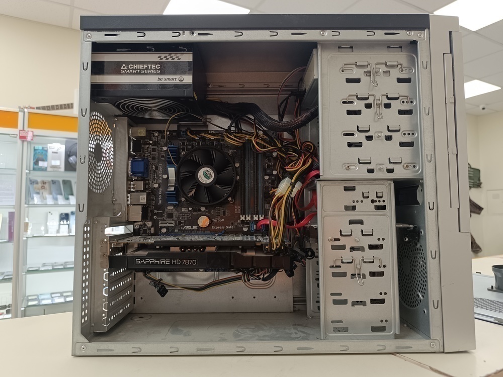 Системный блок 3Q; Core i5-650, Radeon  7800 series, 8 Гб, 120 Гб, 750 Гб