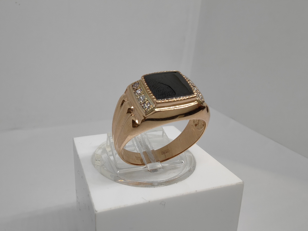 ПЕЧКМИ585 ПЕЧАТКА С КАМНЯМИ (Au 585)