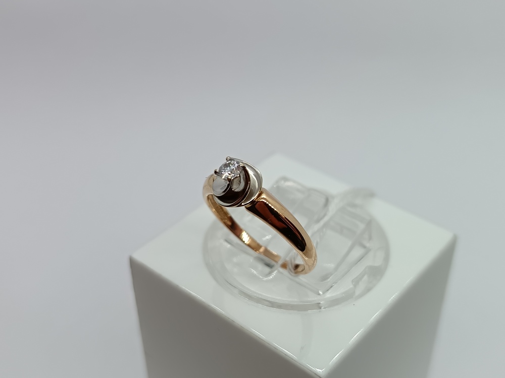 КОЛЬЦО С КАМНЕМ (Au 585)