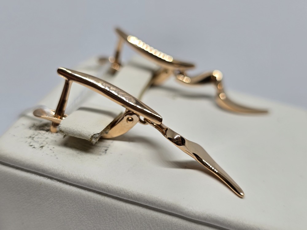 СБКМ585 СЕРЬГИ БЕЗ КАМНЯ (Au 585) СБКМ585 СЕРЬГИ БЕЗ КАМНЯ (Au 585)