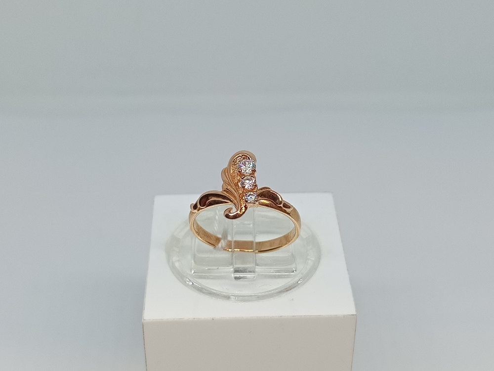 КОЛКМИ585 КОЛЬЦО С КАМНЯМИ (Au 585)