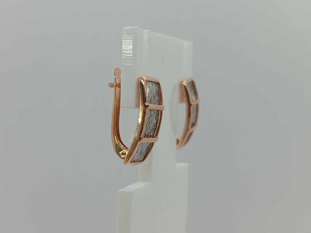 СЕРЬГИ БЕЗ КАМНЯ (Au 585)