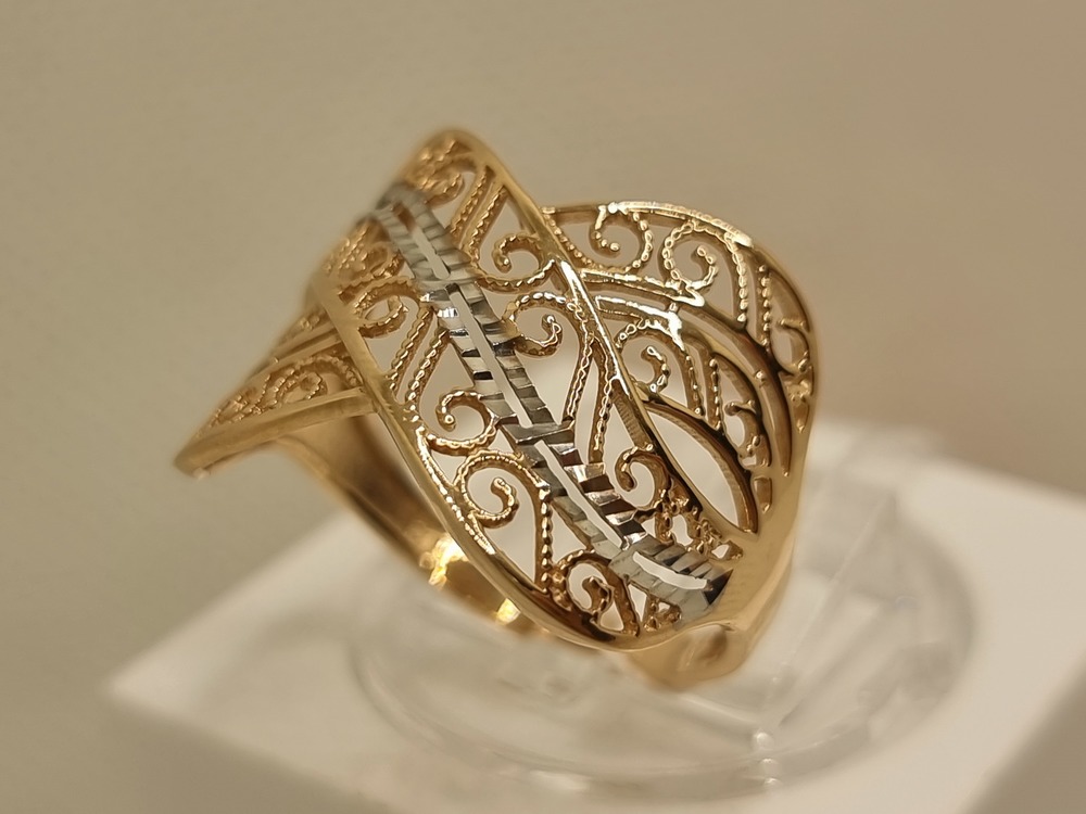 А 012178 КОЛЬЦО БЕЗ КАМНЯ (Au 585)