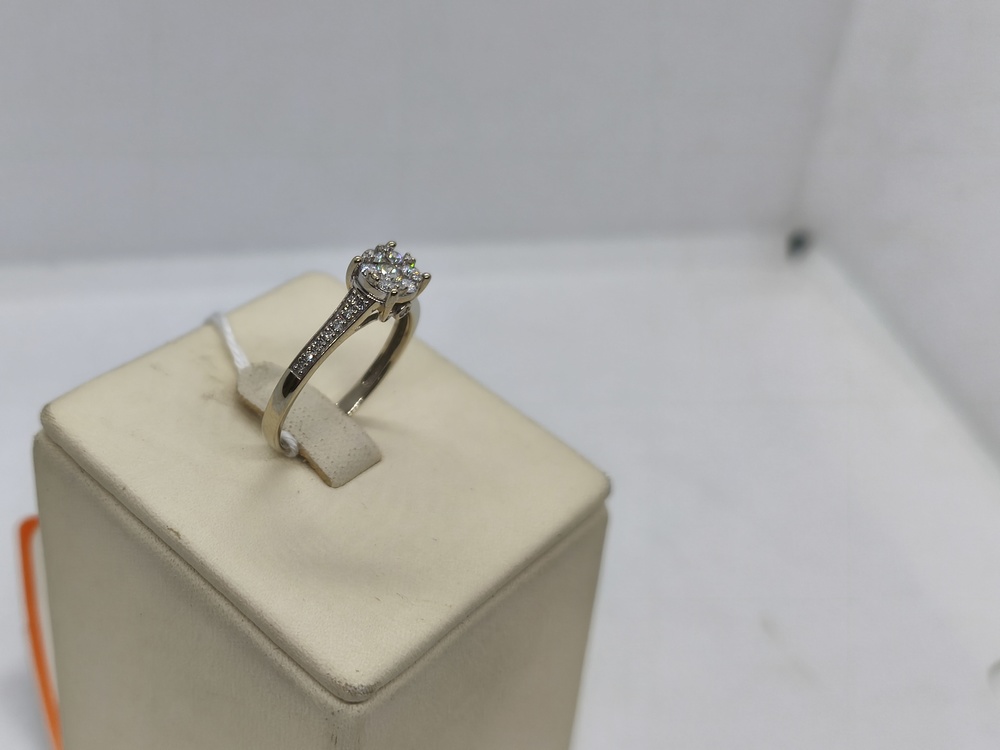 КОЛЬЦО БРИЛЛИАНТ Au 585