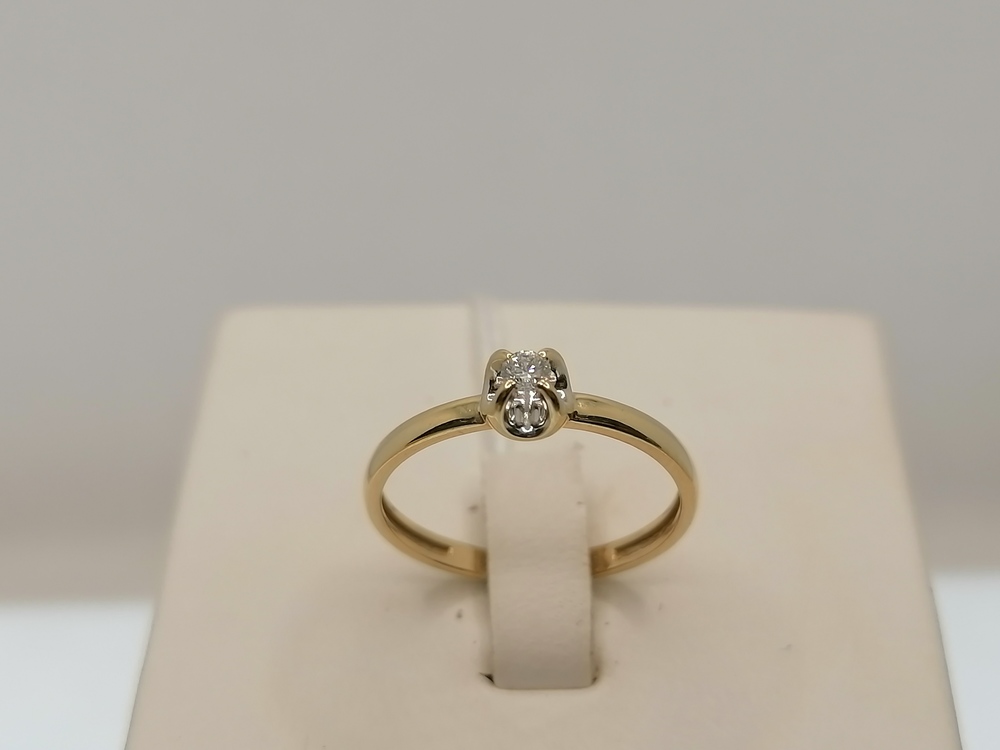 КОЛЬЦО БРИЛЛИАНТ Au 585