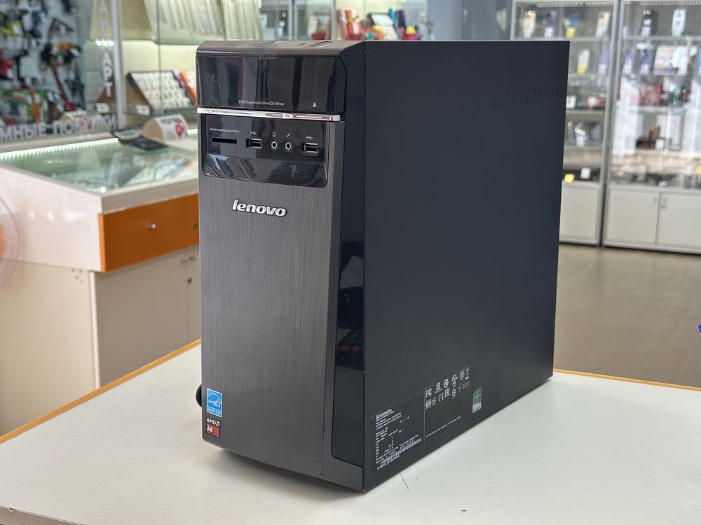 Системный блок Lenovo; A8-6410, AMD Graphics, 4 Гб, Нет, 500 Гб