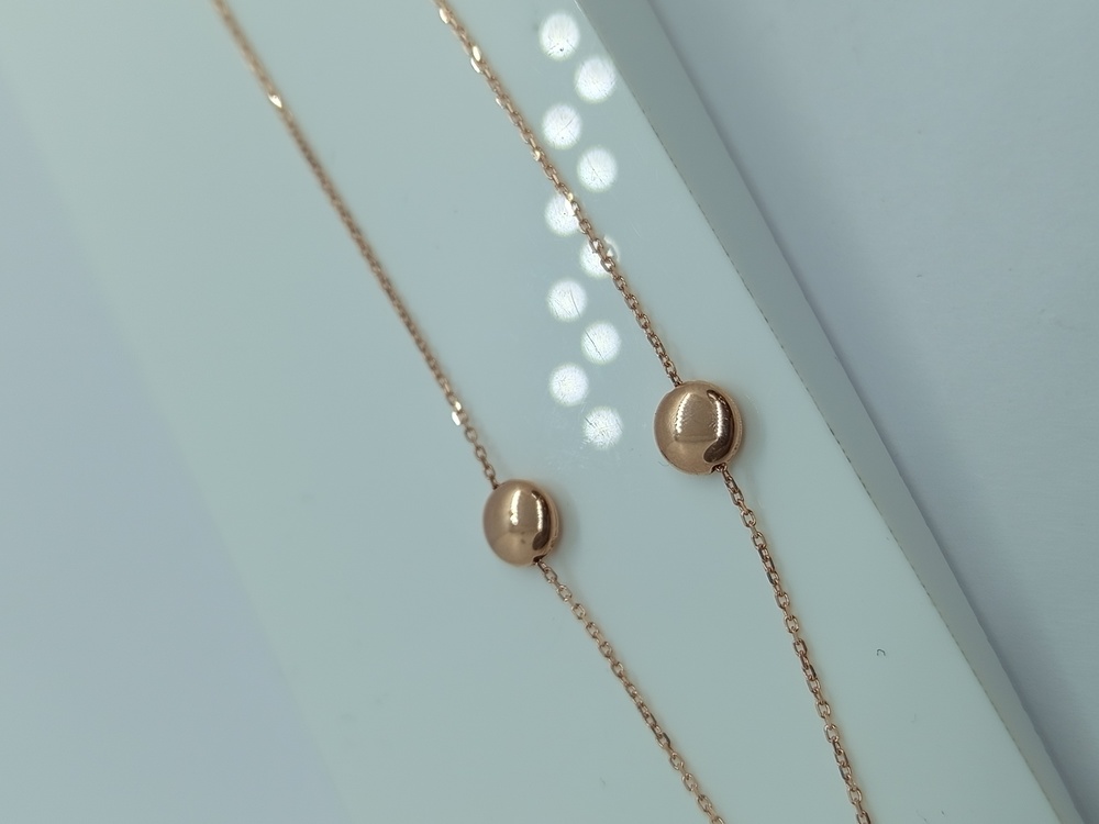 КОЛЬЕ С КАМНЕМ (Au 585)