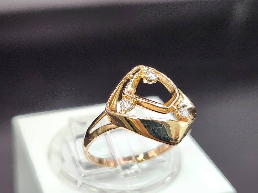 КОЛЬЦО БРИЛЛИАНТ Au 585