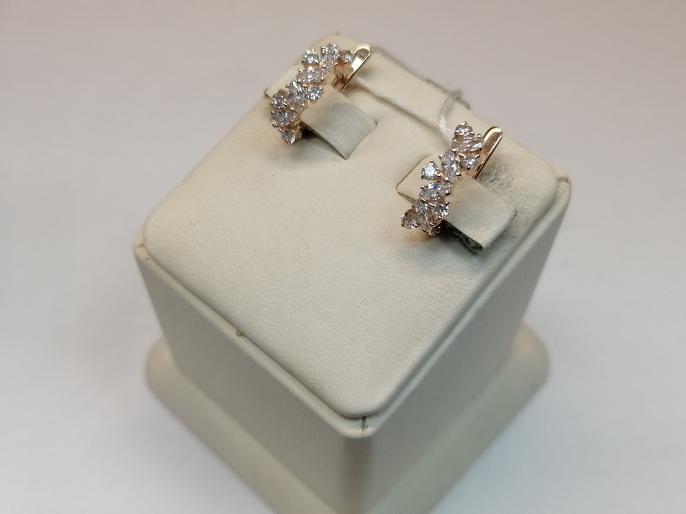 СКМИ585 СЕРЬГИ С КАМНЯМИ (Au 585) СКМИ585 СЕРЬГИ С КАМНЯМИ (Au 585)