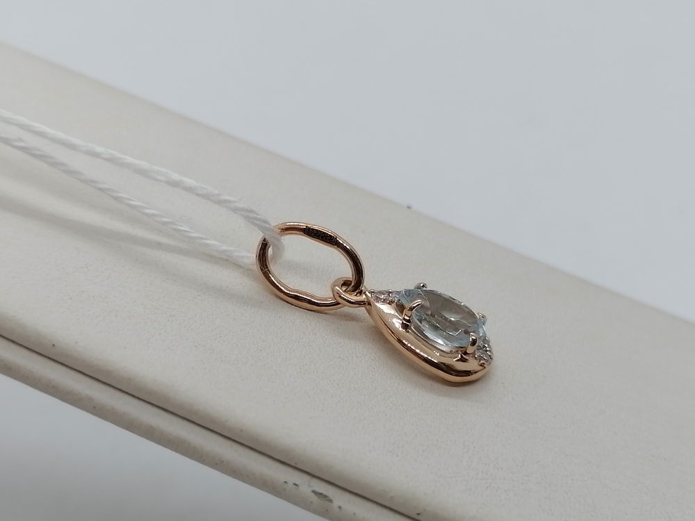 ПОДВЕСКА С КАМНЯМИ (Au 585)