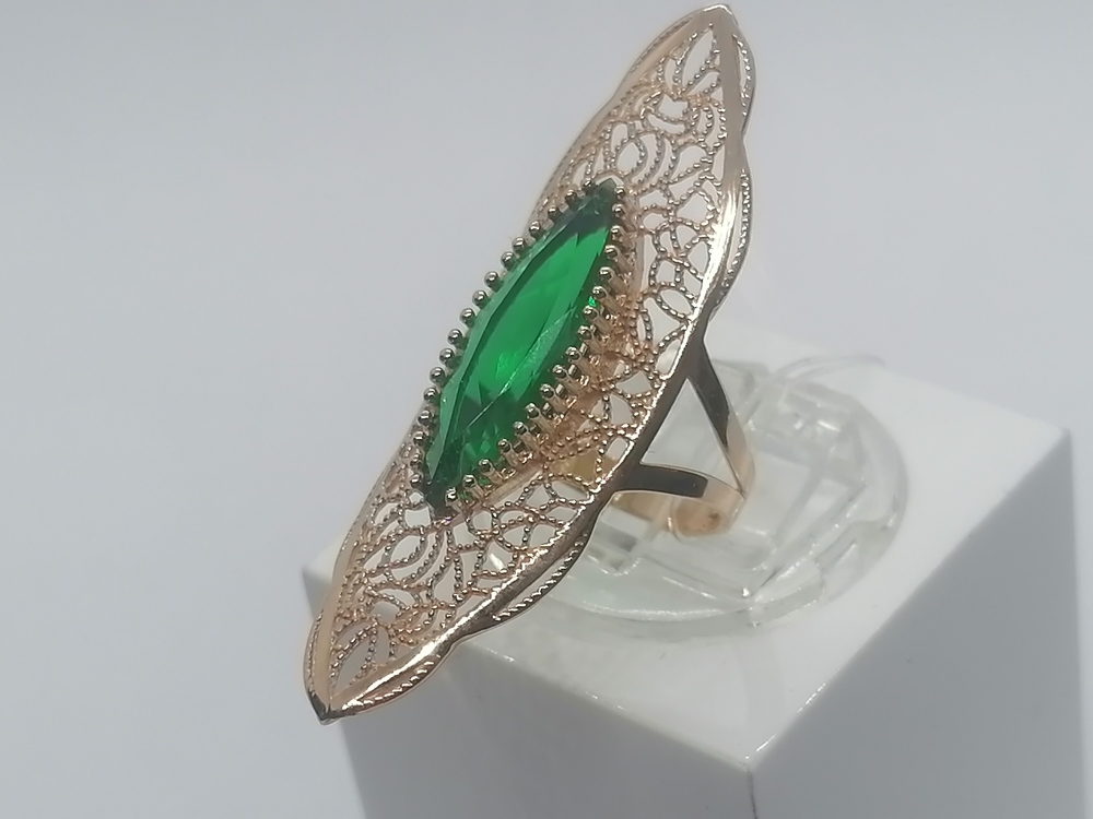 КОЛЬЦО С КАМНЕМ (Au 585)