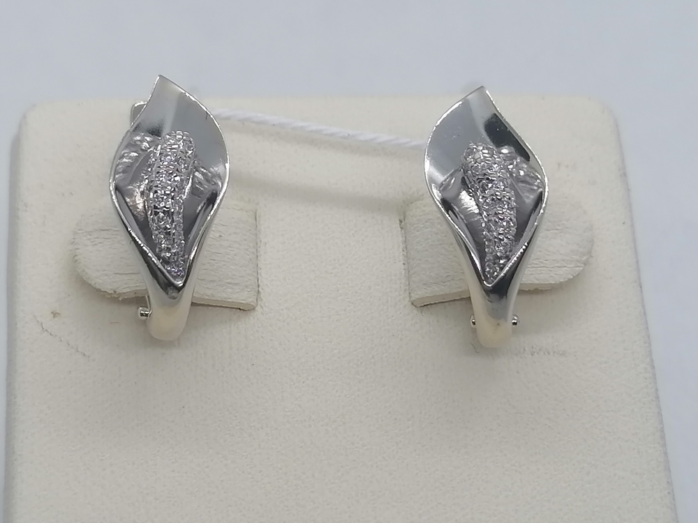 СЕРЬГИ С КАМНЯМИ (Au 585)