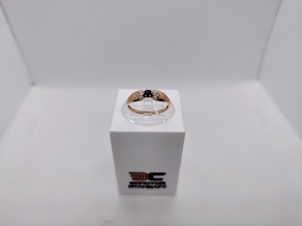 КОЛКМИ585 КОЛЬЦО С КАМНЯМИ (Au 585)