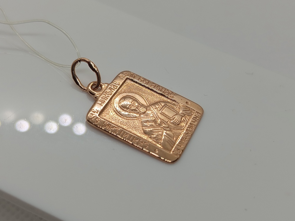 ПОДВЕСКА ИКОНА без камня (Au 585)