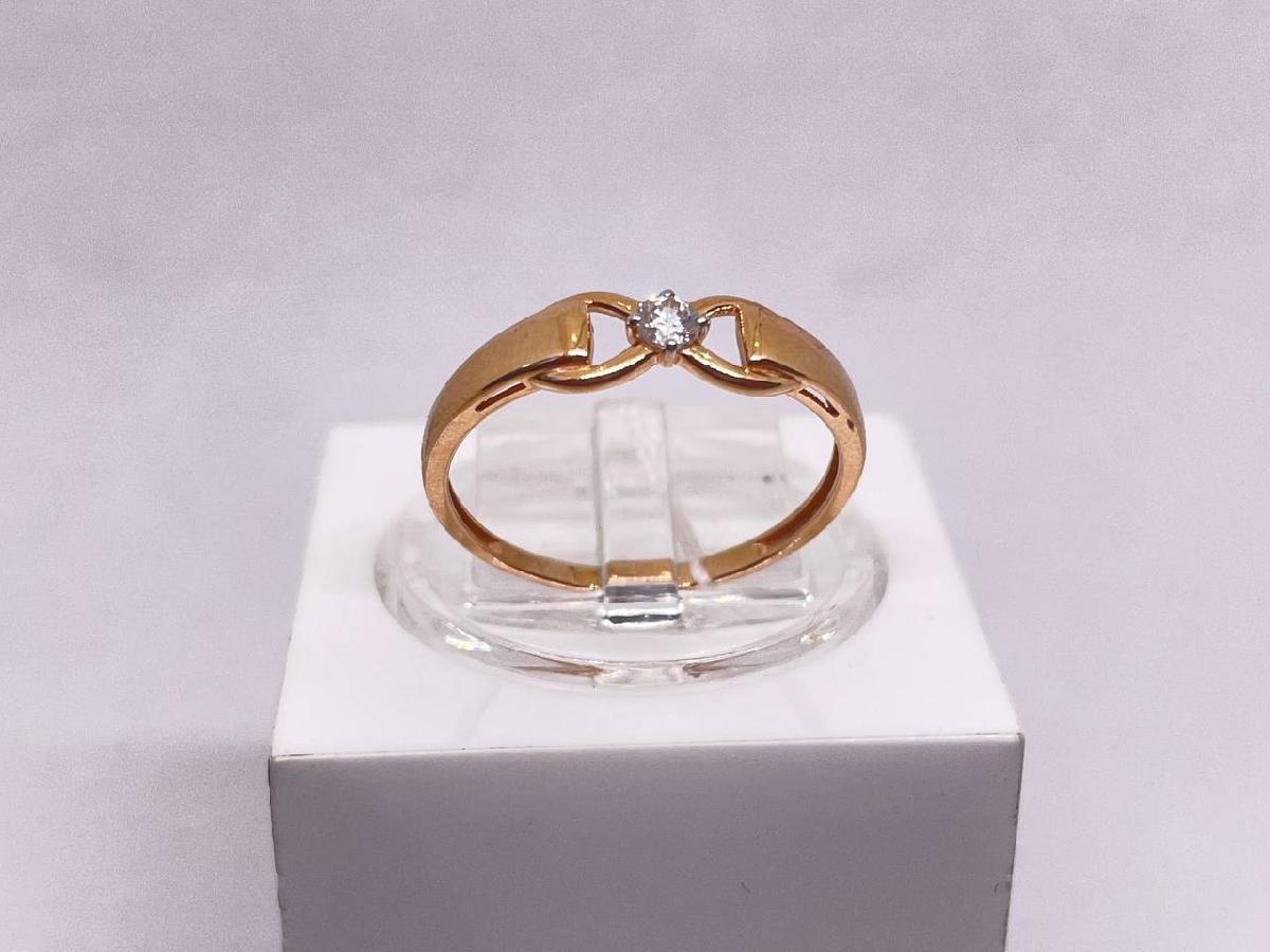 КОЛЬЦО С КАМНЕМ (Au 585)