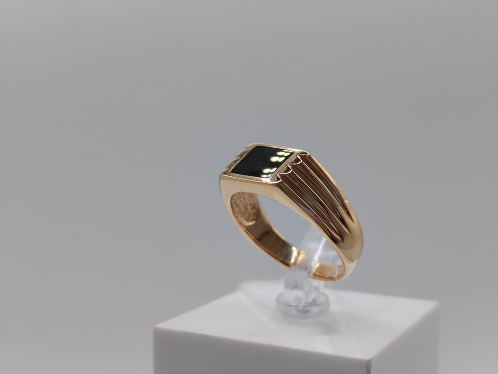 ПЕЧКМ585 ПЕЧАТКА С КАМНЕМ (Au 585)