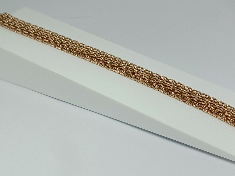 БРАСЛЕТ ПОЛНОВЕСНЫЙ Фантазия Au 585