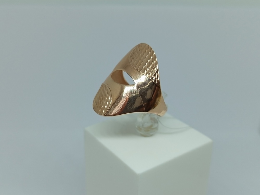 КОЛЬЦО БЕЗ КАМНЯ (Au 585)