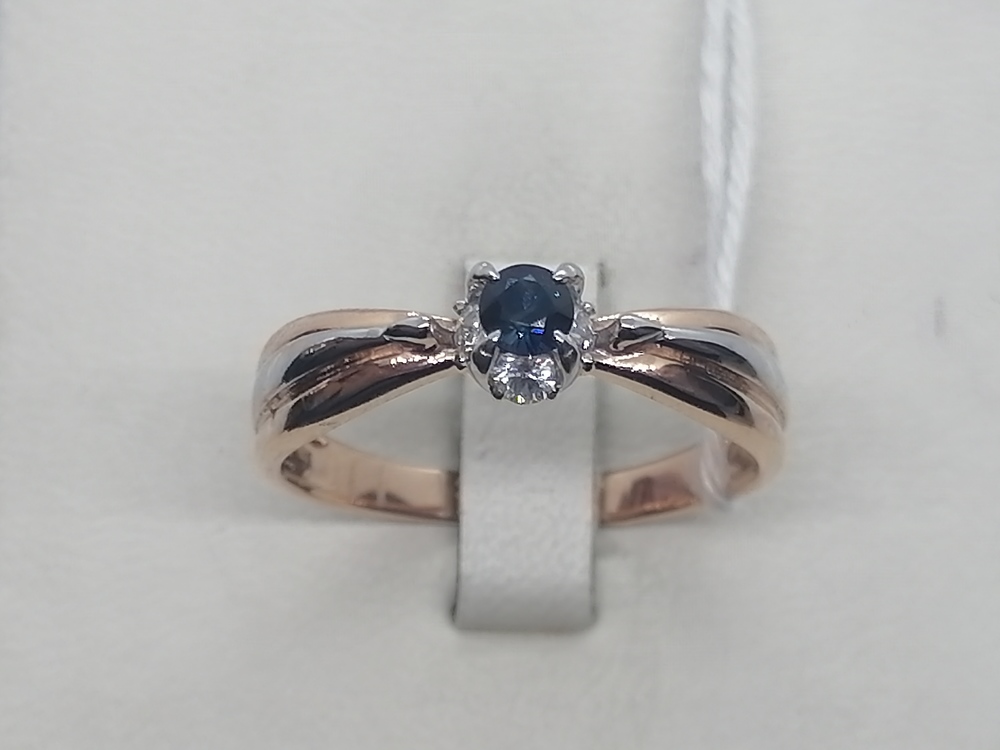 КОЛЬЦО БРИЛЛИАНТ Au 585