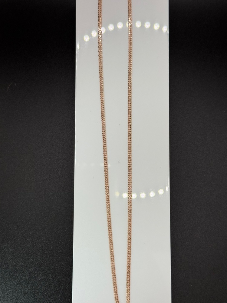 ЦЕПЬ ПУСТОТЕЛАЯ Ромб двойной (Au 585)