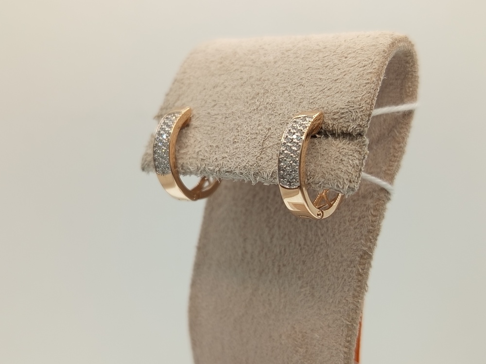 СЕРЬГИ С КАМНЯМИ (Au 585)