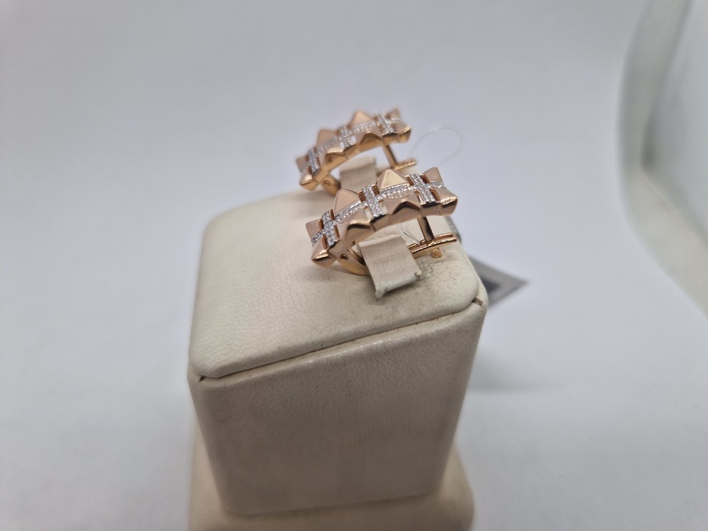 СЕРЬГИ С КАМНЯМИ (Au 585)