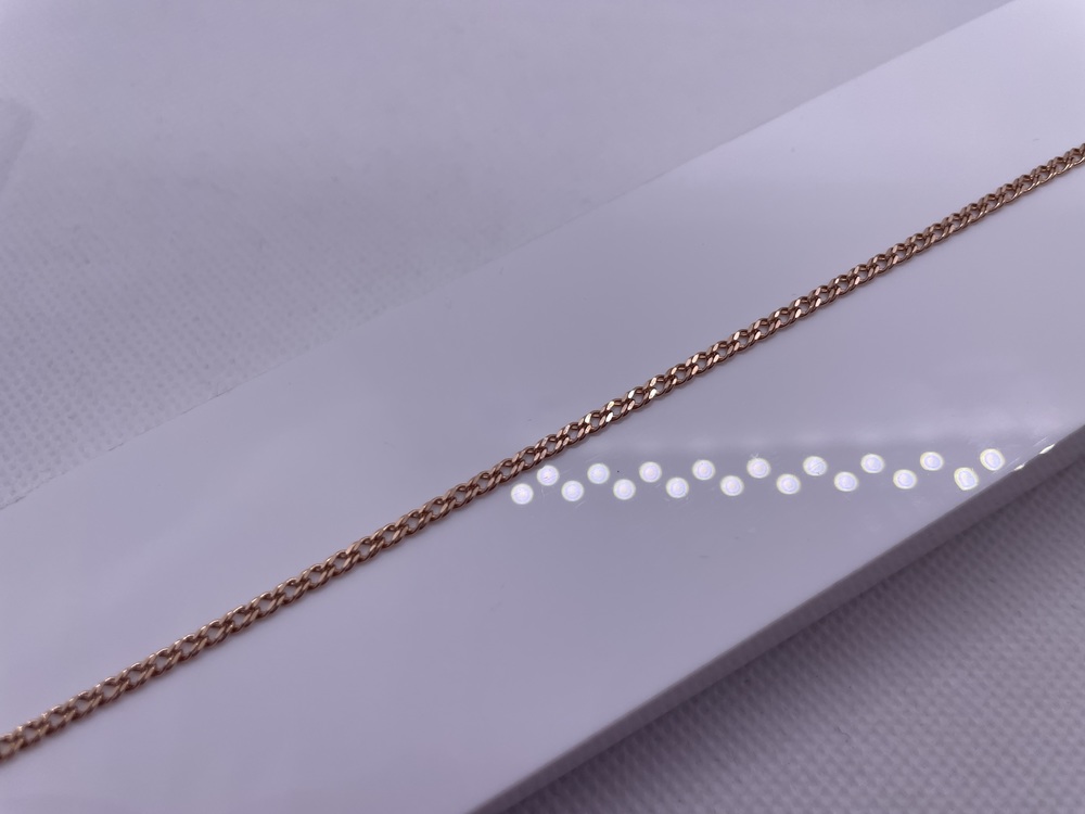 БРАСЛЕТ ПОЛНОВЕСНЫЙ Ромб двойной Au 585