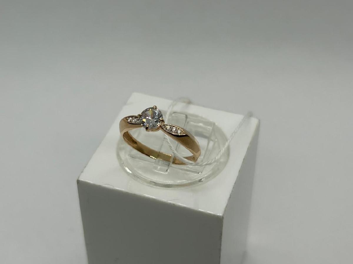 КОЛКМИ585 КОЛЬЦО С КАМНЯМИ (Au 585)