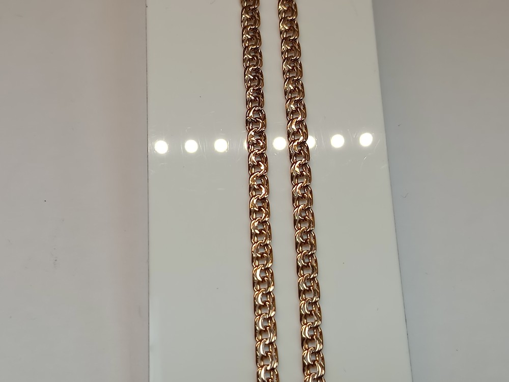 ЦЕПЬ ПОЛНОВЕСНАЯ Бисмарк (Au 585)