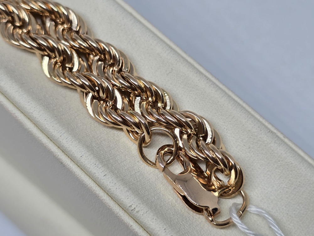 ЦЛВР585 ЦЕПЬ ПОЛНОВЕСНАЯ Веревка (Au 585)