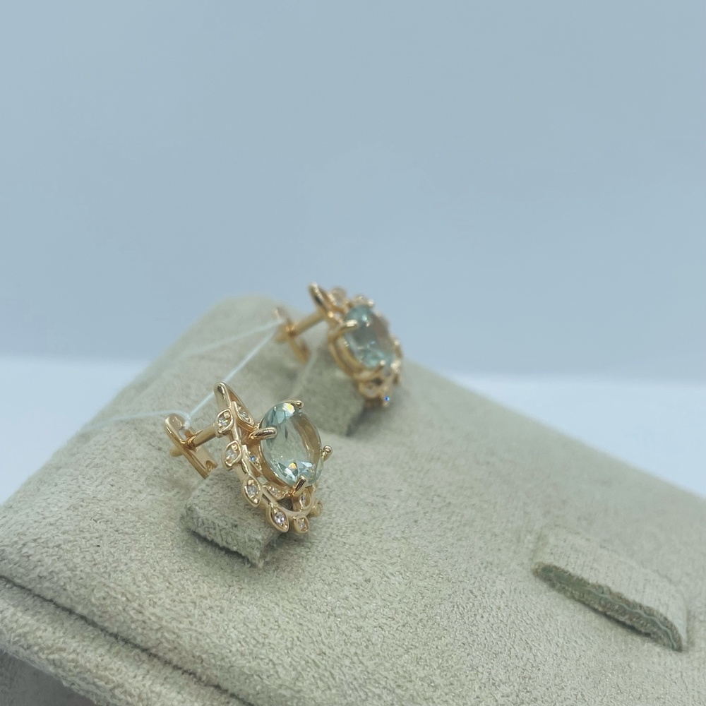 СЕРЬГИ БРИЛЛИАНТ (Au 585)