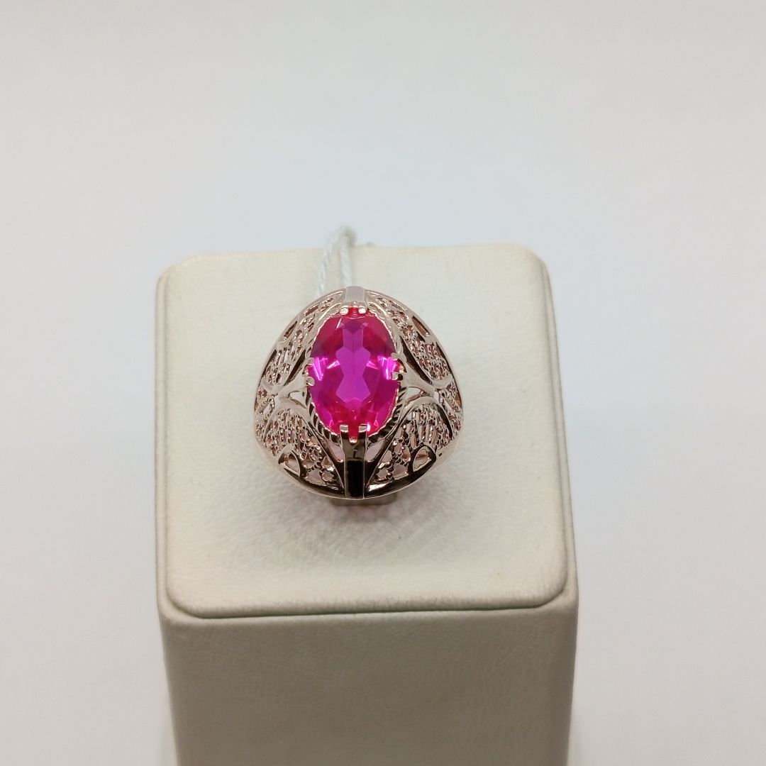 КОЛЬЦО С КАМНЕМ (Au 585)