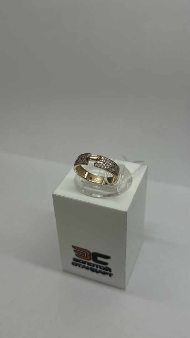 КОЛКМИ585 КОЛЬЦО С КАМНЯМИ (Au 585)