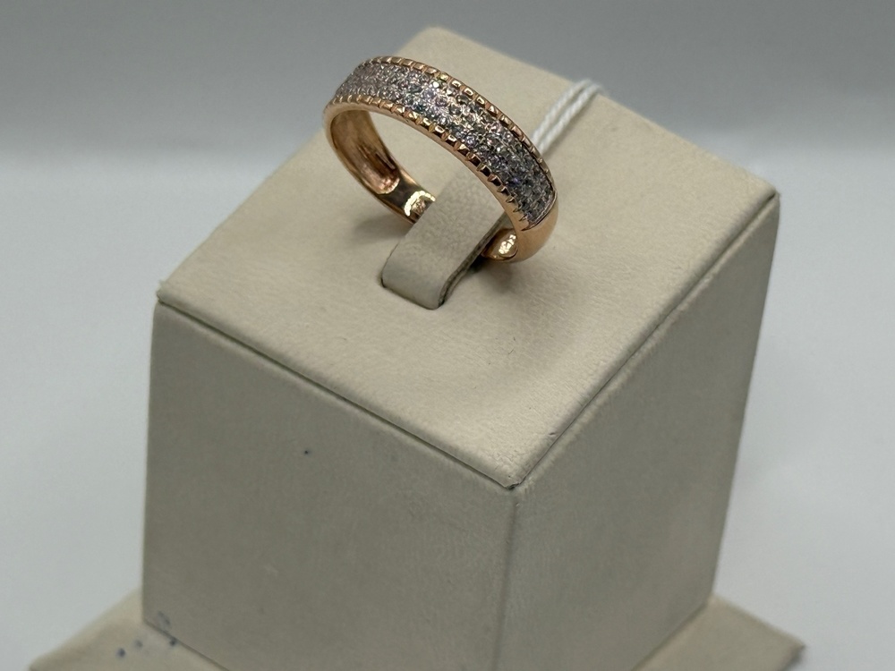 КОЛКМИ585 КОЛЬЦО С КАМНЯМИ (Au 585)