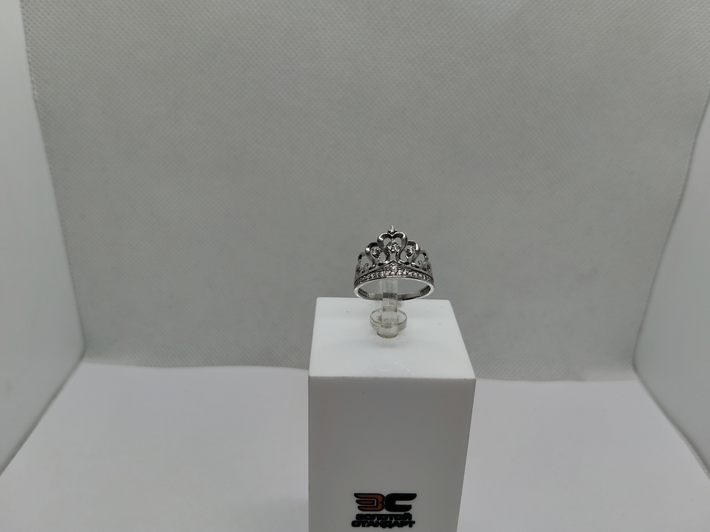 БП110012 КОЛЬЦО С  КАМНЯМИ (Au 585)
