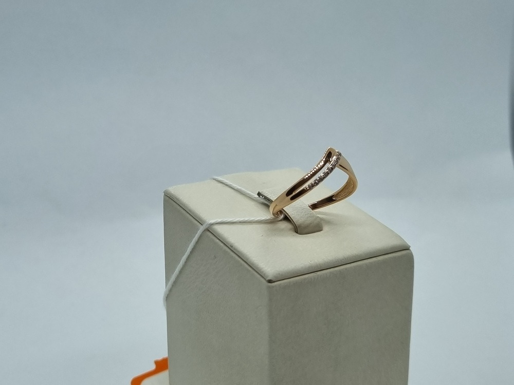 КОЛКМИ585 КОЛЬЦО С КАМНЯМИ (Au 585)