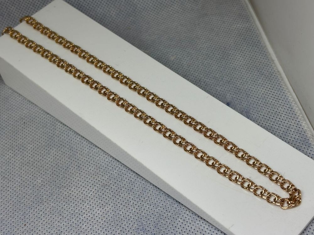 ЦЛБС585 ЦЕПЬ ПОЛНОВЕСНАЯ Бисмарк (Au 585)