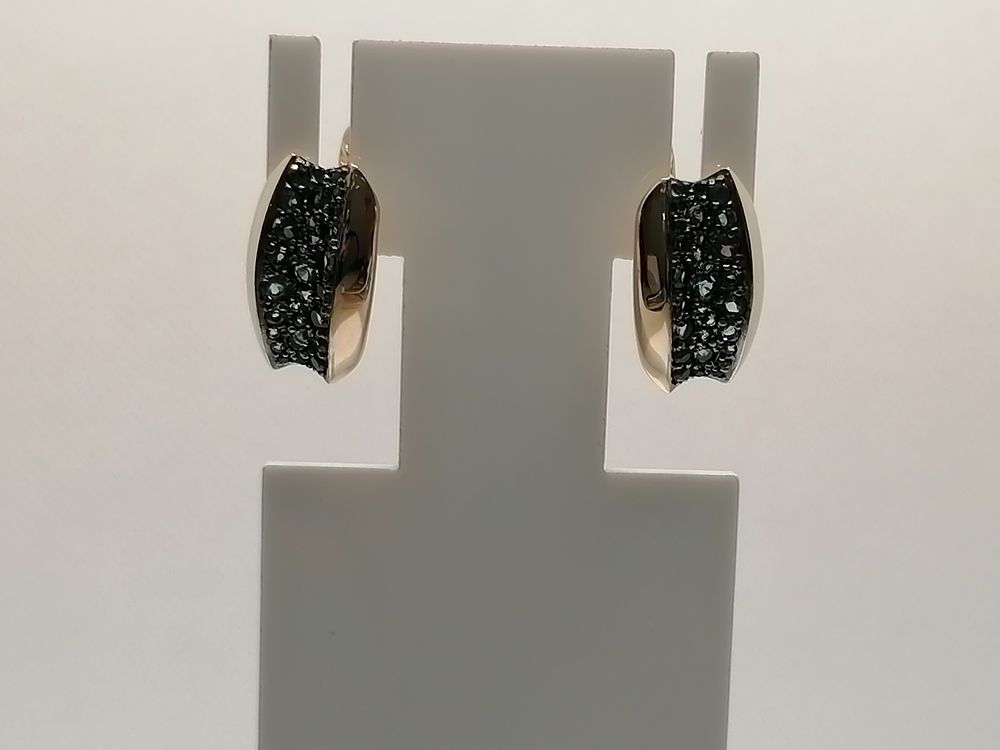 СЕРЬГИ ЛОНДОН-ТОПАЗ (Au 585)