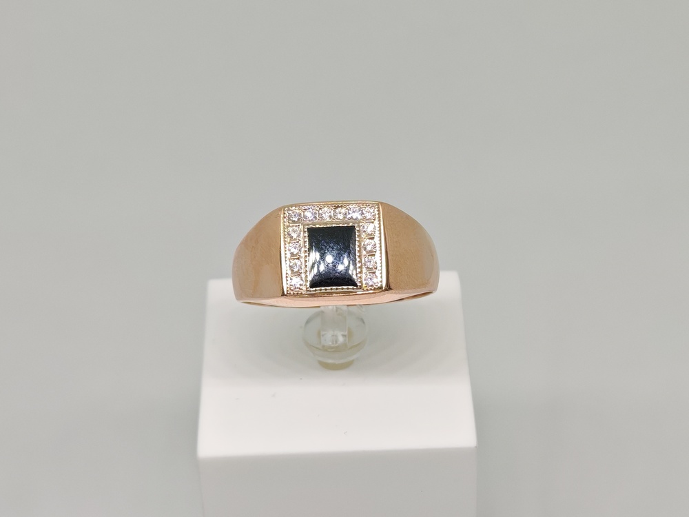 ПЕЧКМИ585 ПЕЧАТКА С КАМНЯМИ (Au 585)