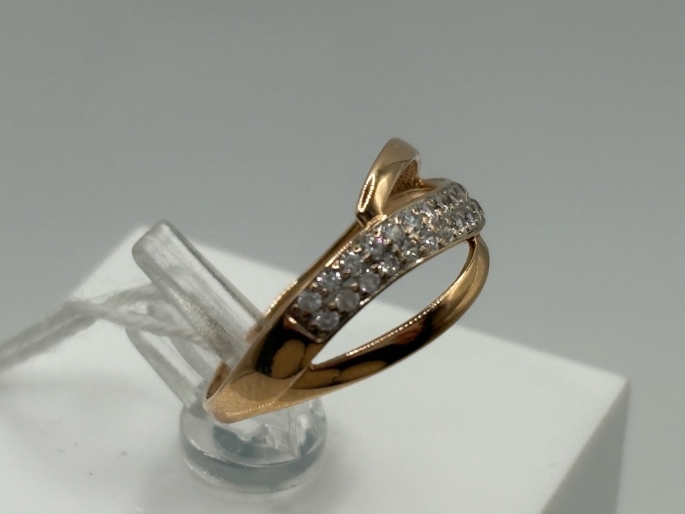 КОЛКМИ585 КОЛЬЦО С КАМНЯМИ (Au 585)