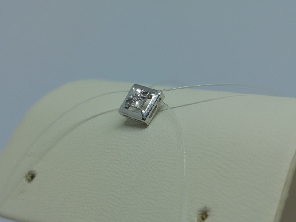 КОЛЬЕ БРИЛЛИАНТ (Ag 925)