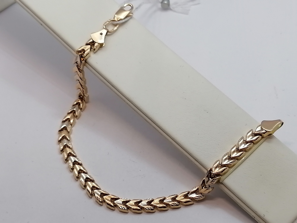 БРАСЛЕТ ПУСТОТЕЛЫЙ Ролекс Au 585 БРАСЛЕТ ПУСТОТЕЛЫЙ Ролекс Au 585